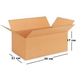 Carton Kraft 36 x 21 x 17...