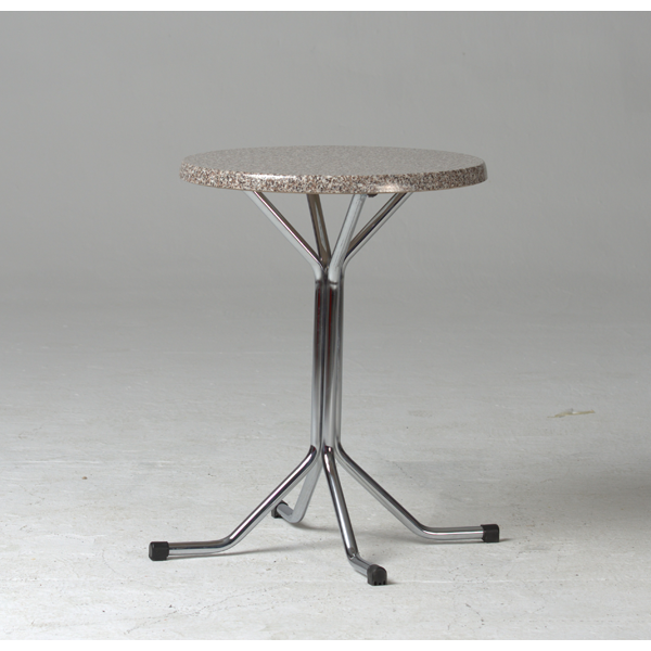 TABLE BISTRO CHROME