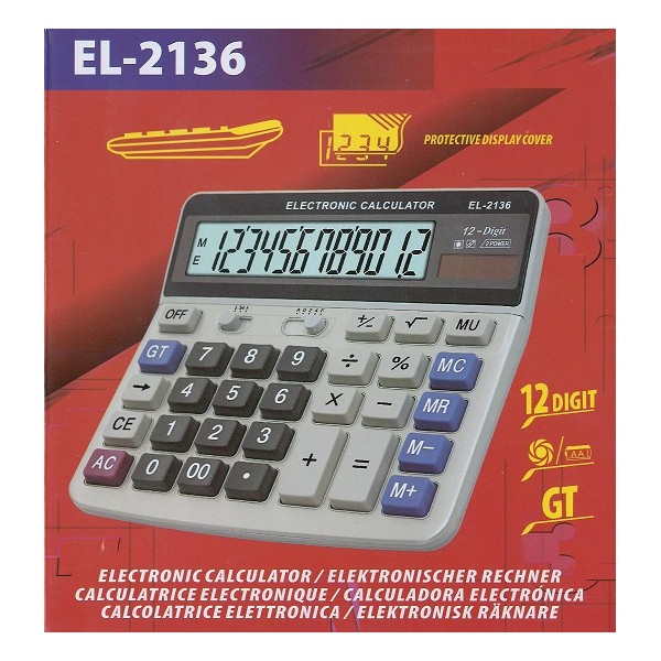 Calculatrice de bureau EL-2136