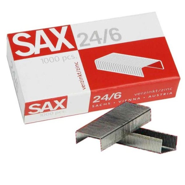 AGRAFES SAX 24/6 PAQUET DE...