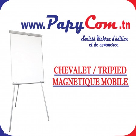 CHEVALET / TRIPIED MAGNETIQUE MOBILE 