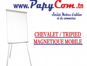 CHEVALET / TRIPIED MAGNETIQUE MOBILE 